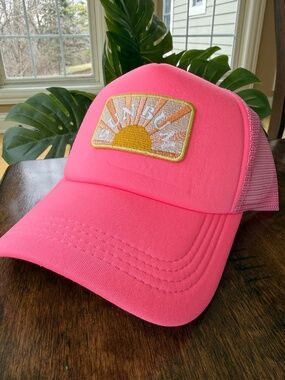 Hot Pink Sun Bum ☀️ Spring Break Trucker Hat